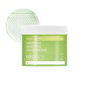 NEOGEN Green Tea Moist PHA Gauze Peeling Pad